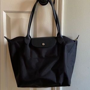 Longchamp Le Pliage Large Tote Neo Black